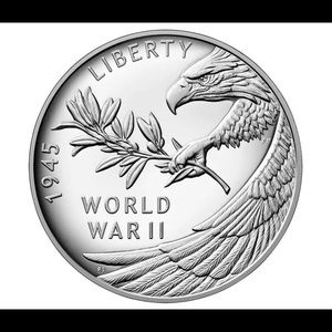 Silver End Of World War 2 75th Anniversary Medal